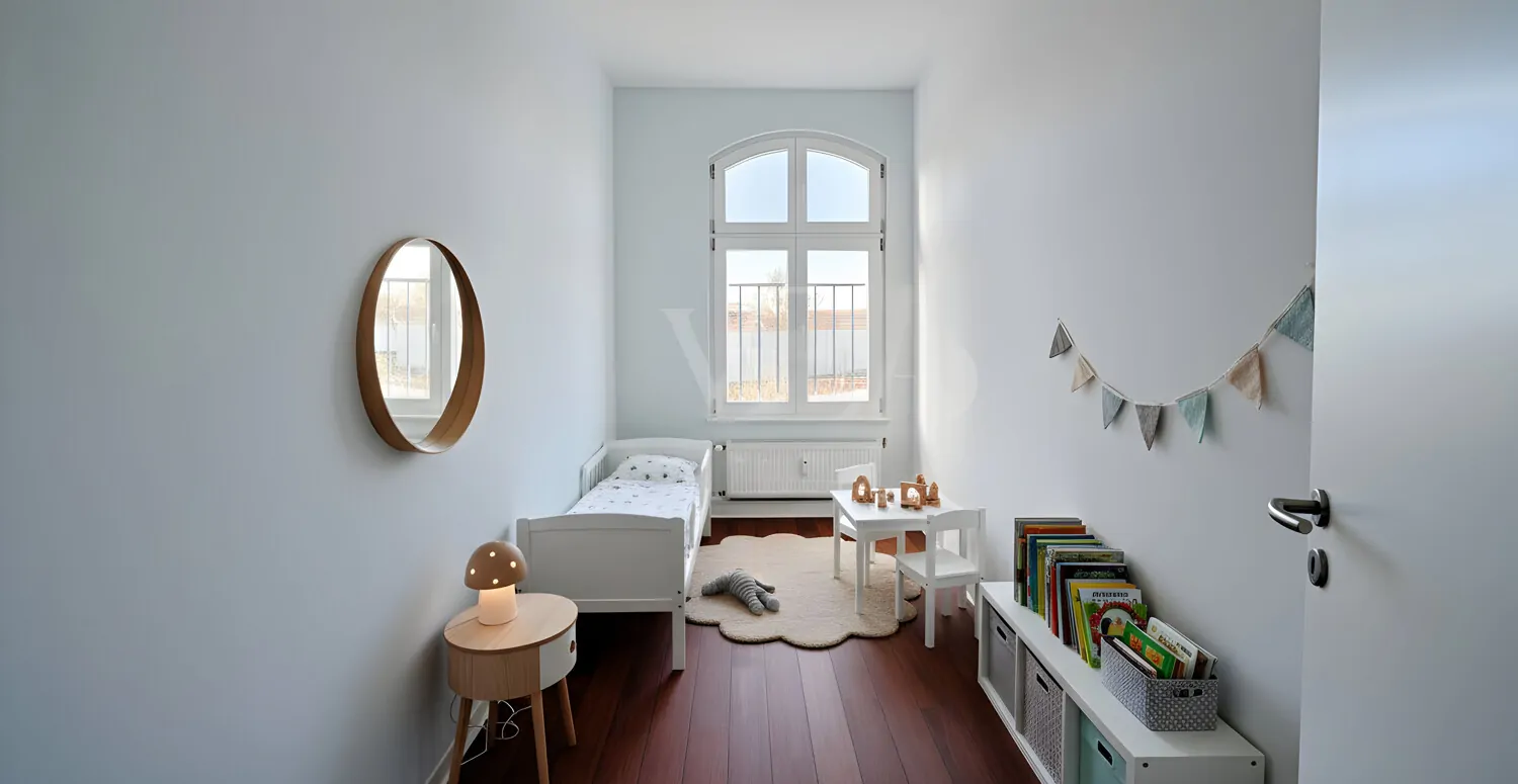 Kinderzimmer digital möbliert