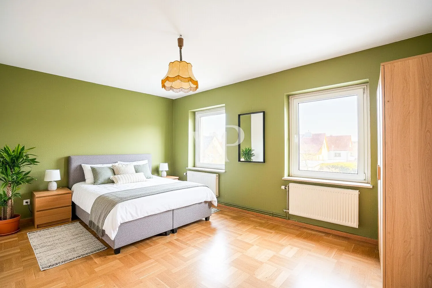 OG Schlafzimmer digital möbliert