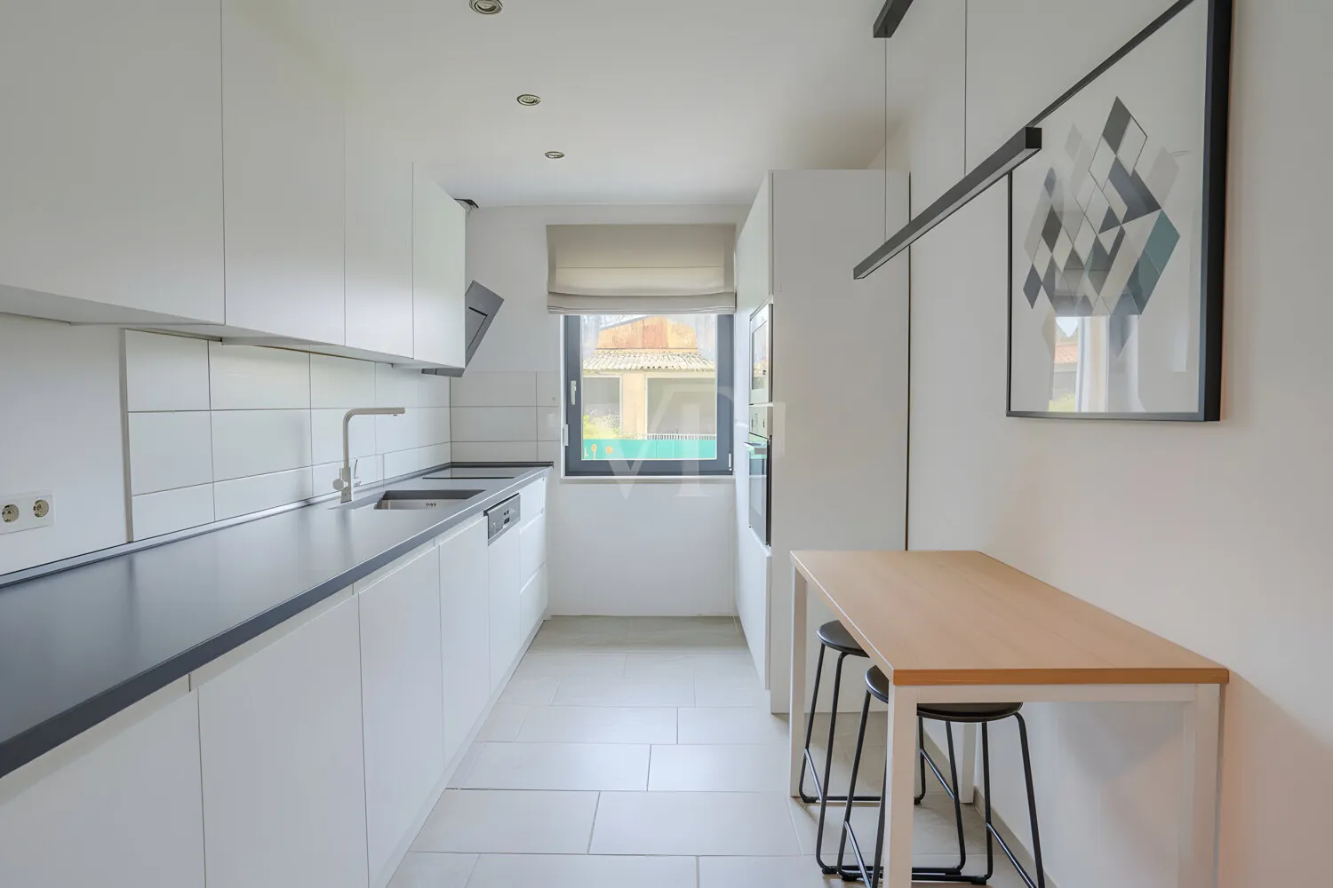 Küche digital möbliert