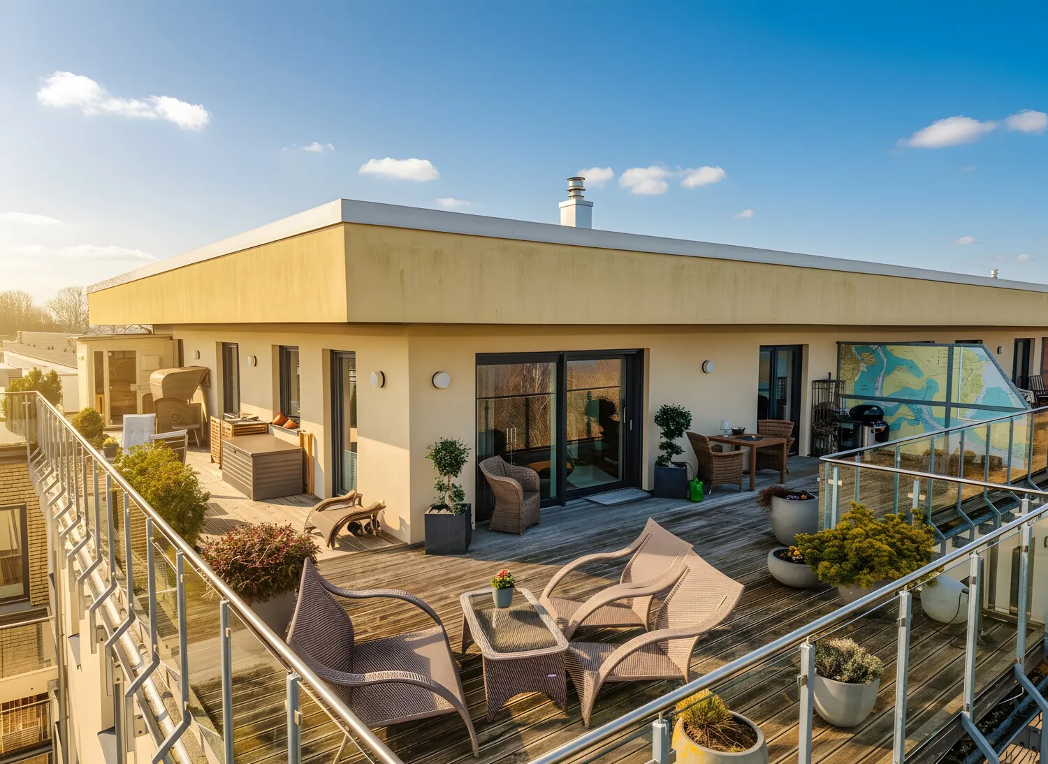 Dachterrasse