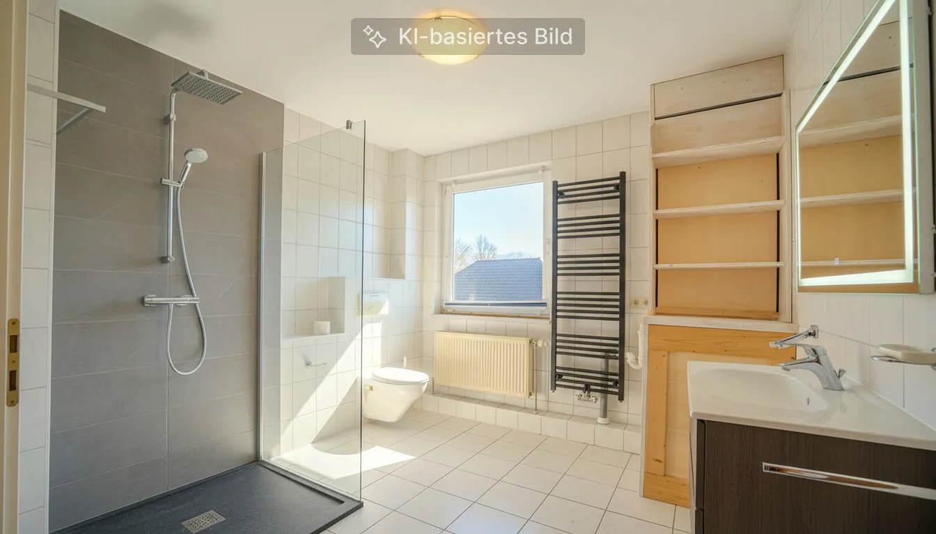 Badezimmer digital gestaltet