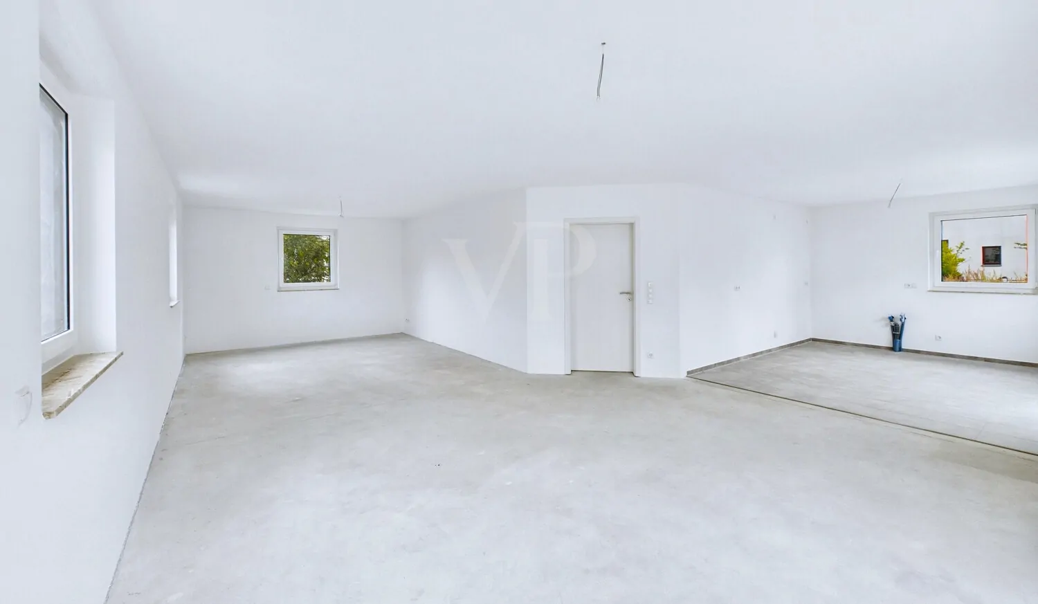 offener Wohn-, Ess- und Küchenbereich