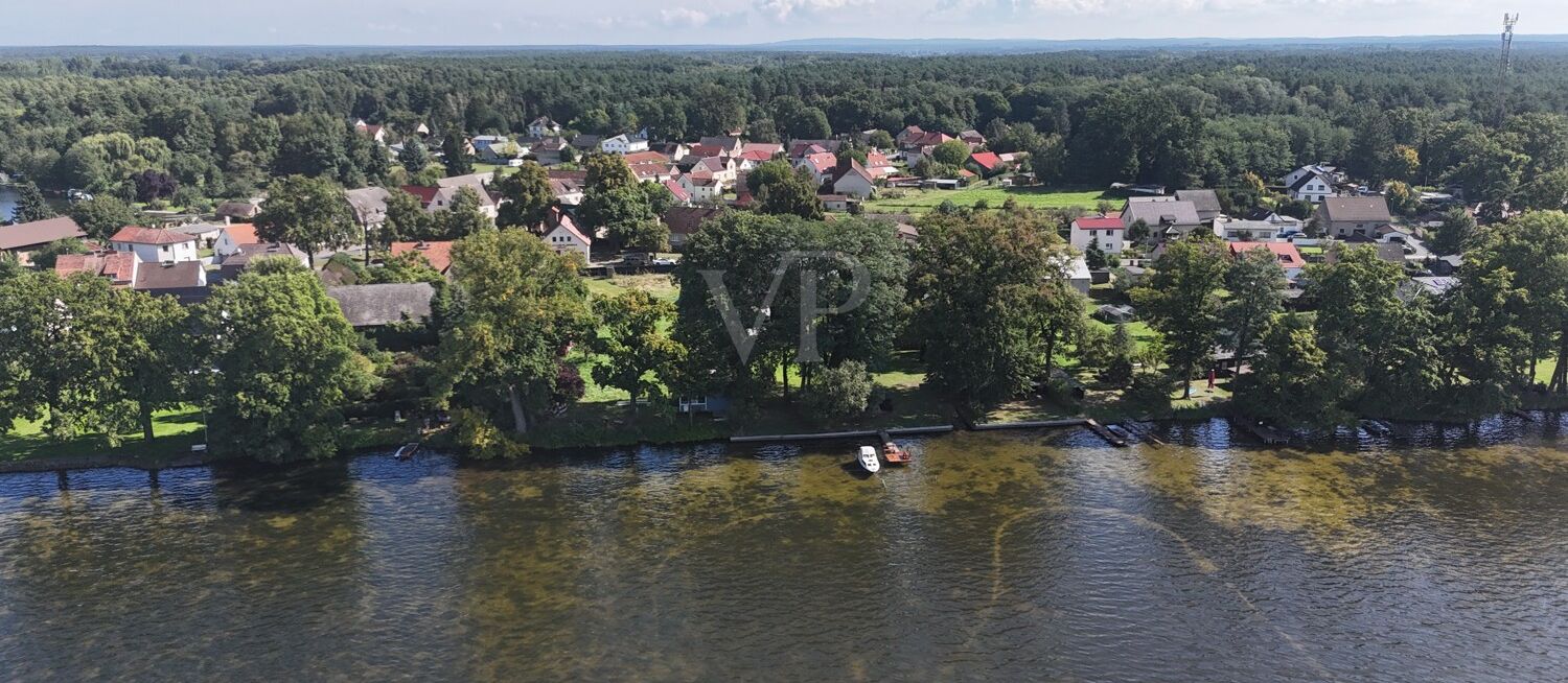 Blick vom Wasser