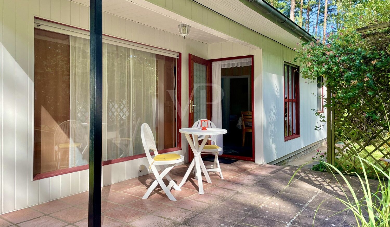 Eingang Bungalow
