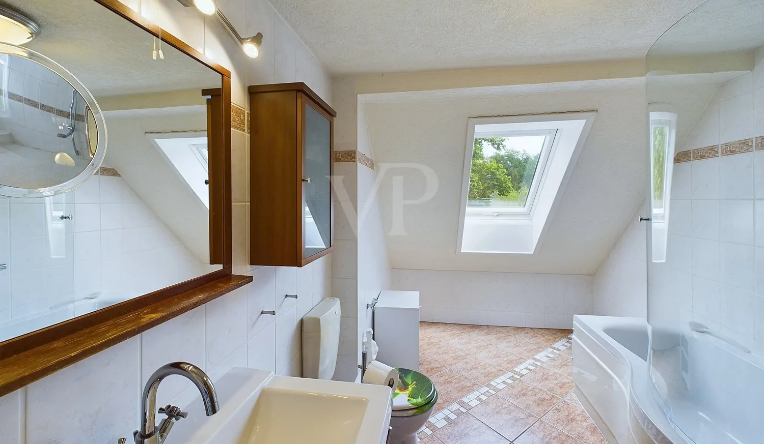 Badezimmer Dachgeschoss