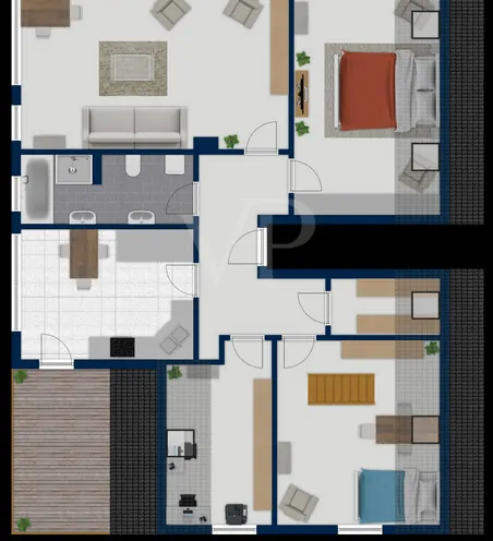 Grundriss Dachgeschoss