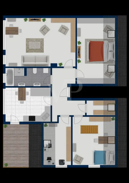 Grundriss Dachgeschoss