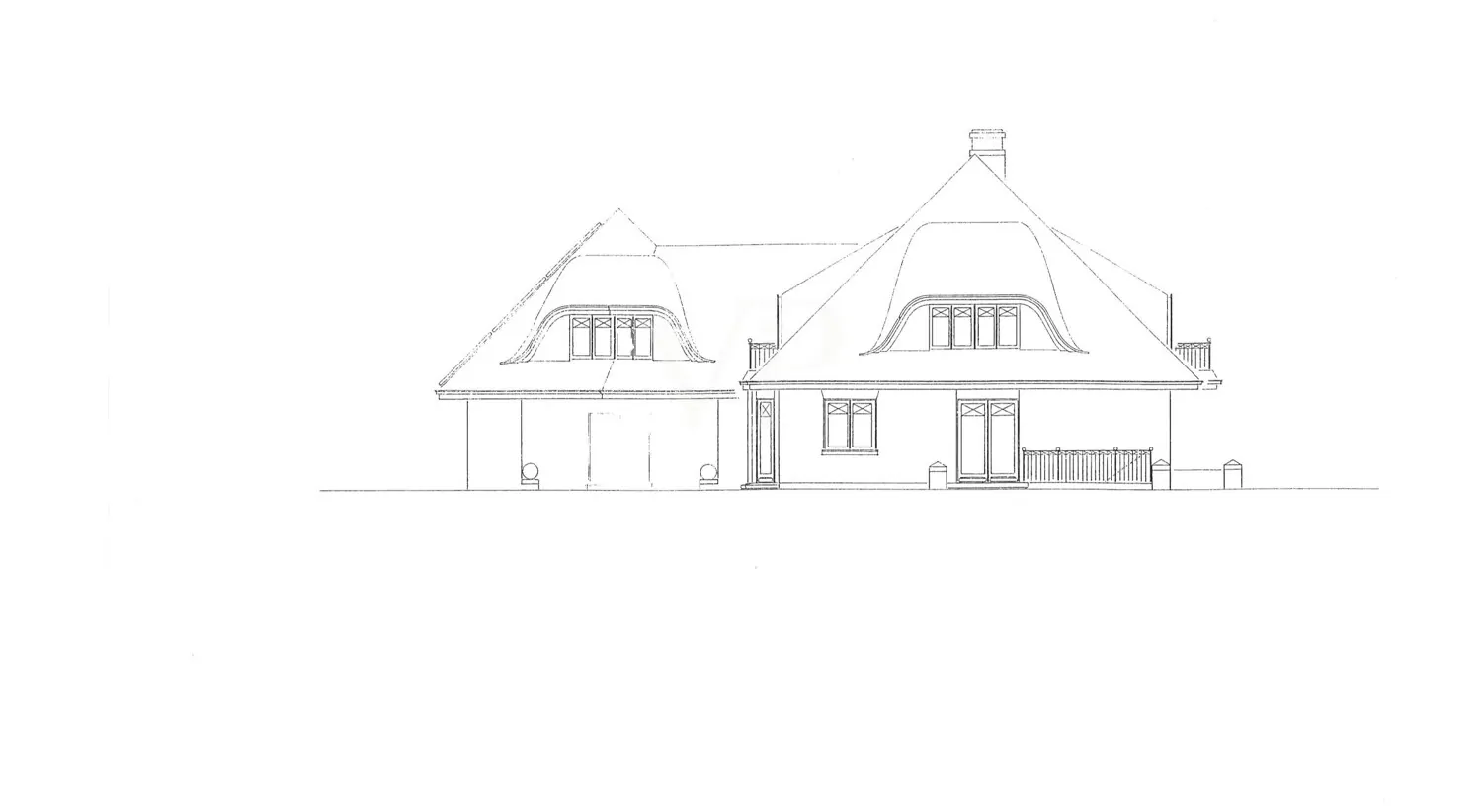 Hausansicht Süd Ost