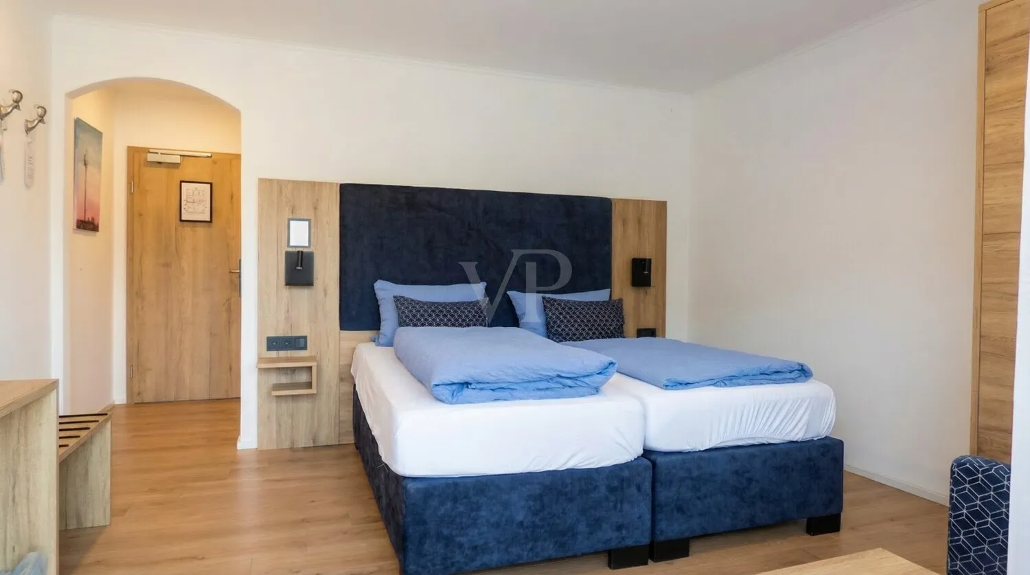 Zweibettzimmer (Beispiel Berlin)