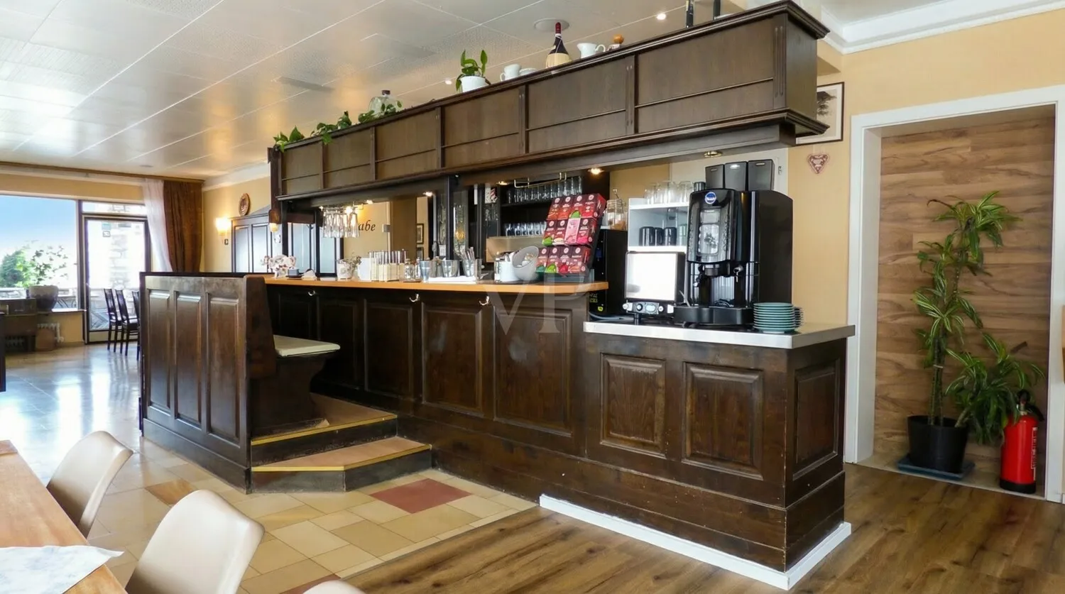 Theke im Restaurant