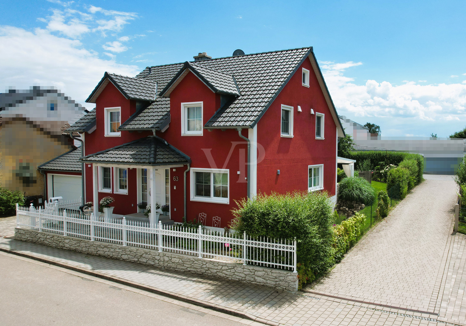 Ansicht Nord, Straßenfront