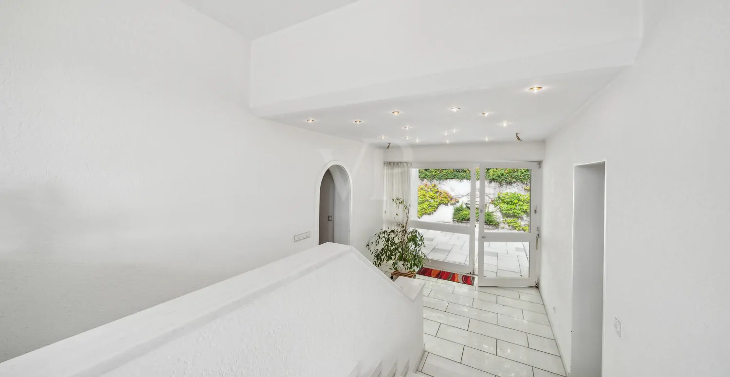 Treppenhaus, Terrassenzugang