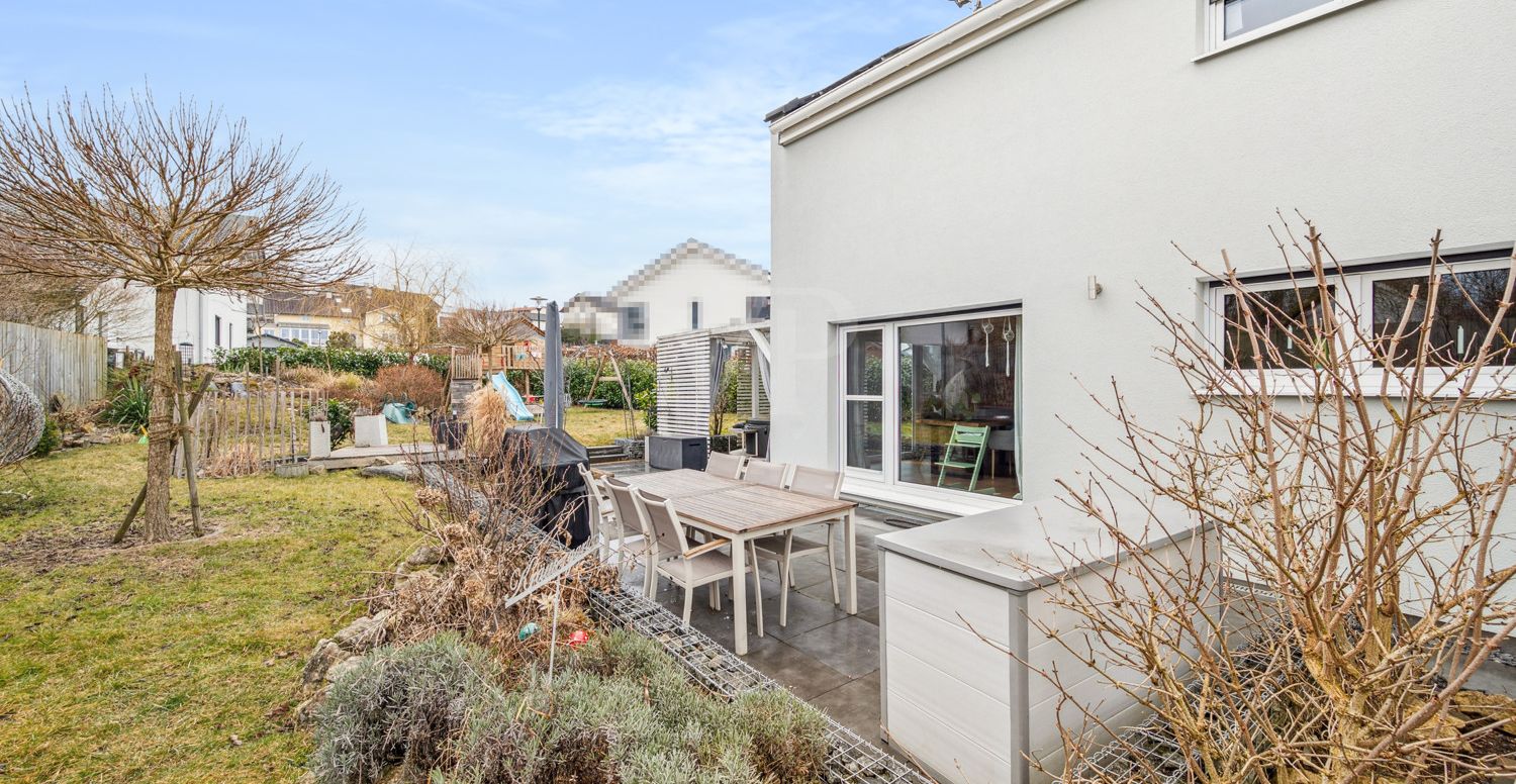 Terrasse und Garten