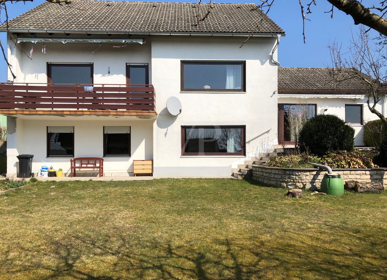 Haus Ansicht vom Garten