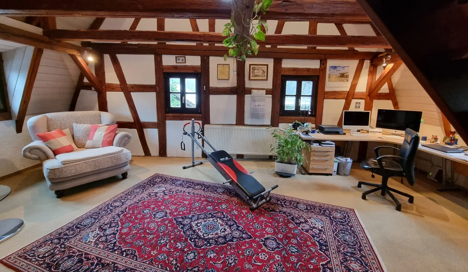 Studio mit offenem Zimmer