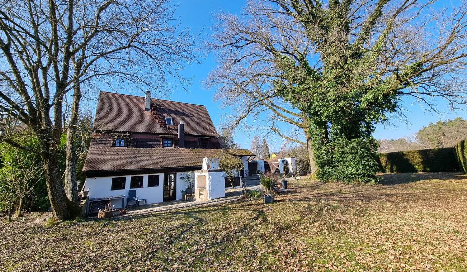 Garten mit Südostseite