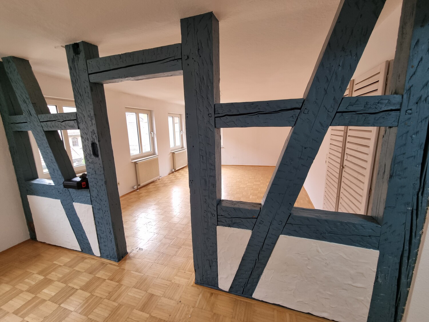 Blick ins Wohnzimmer