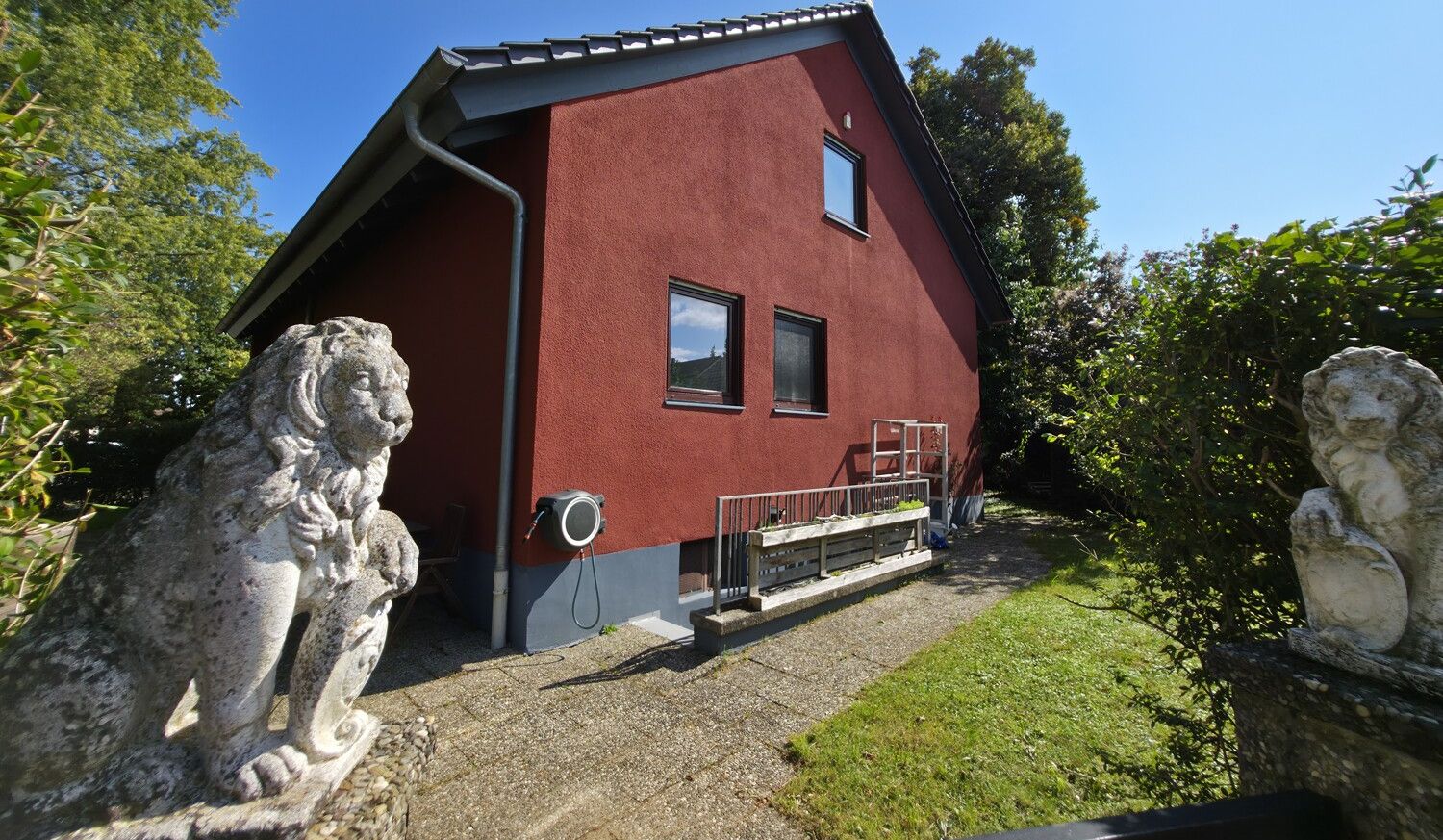 Zugang Grundstück