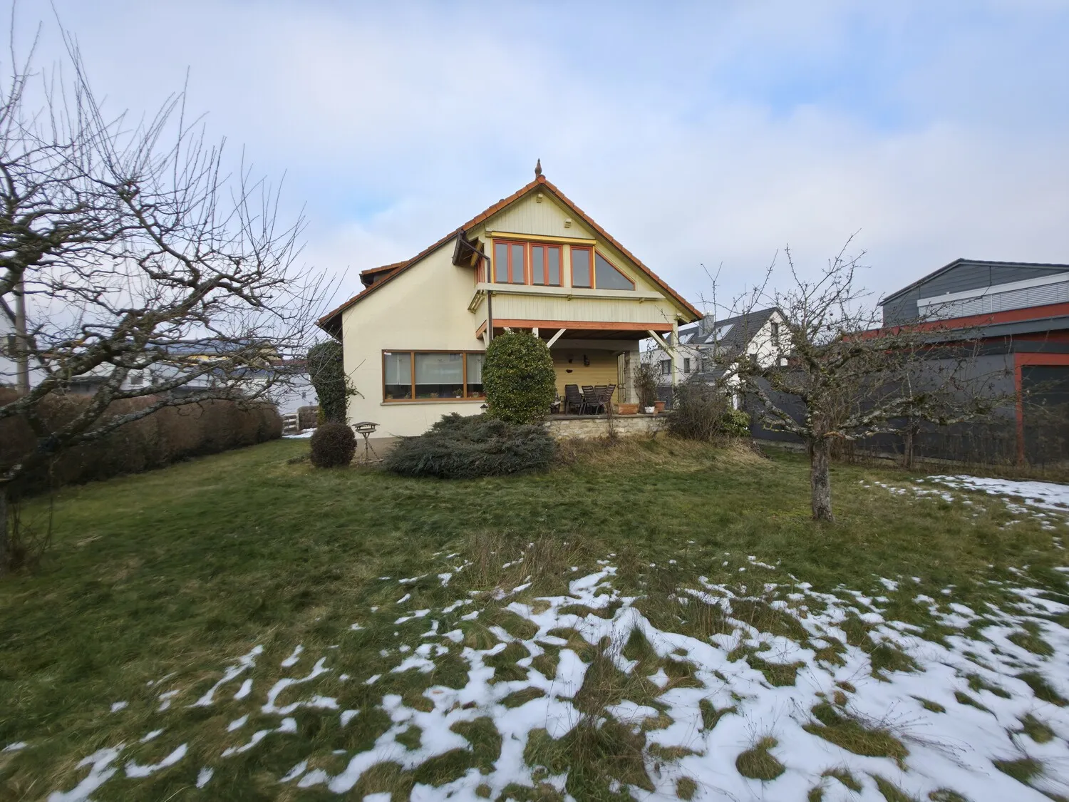 Ansicht aus dem Garten