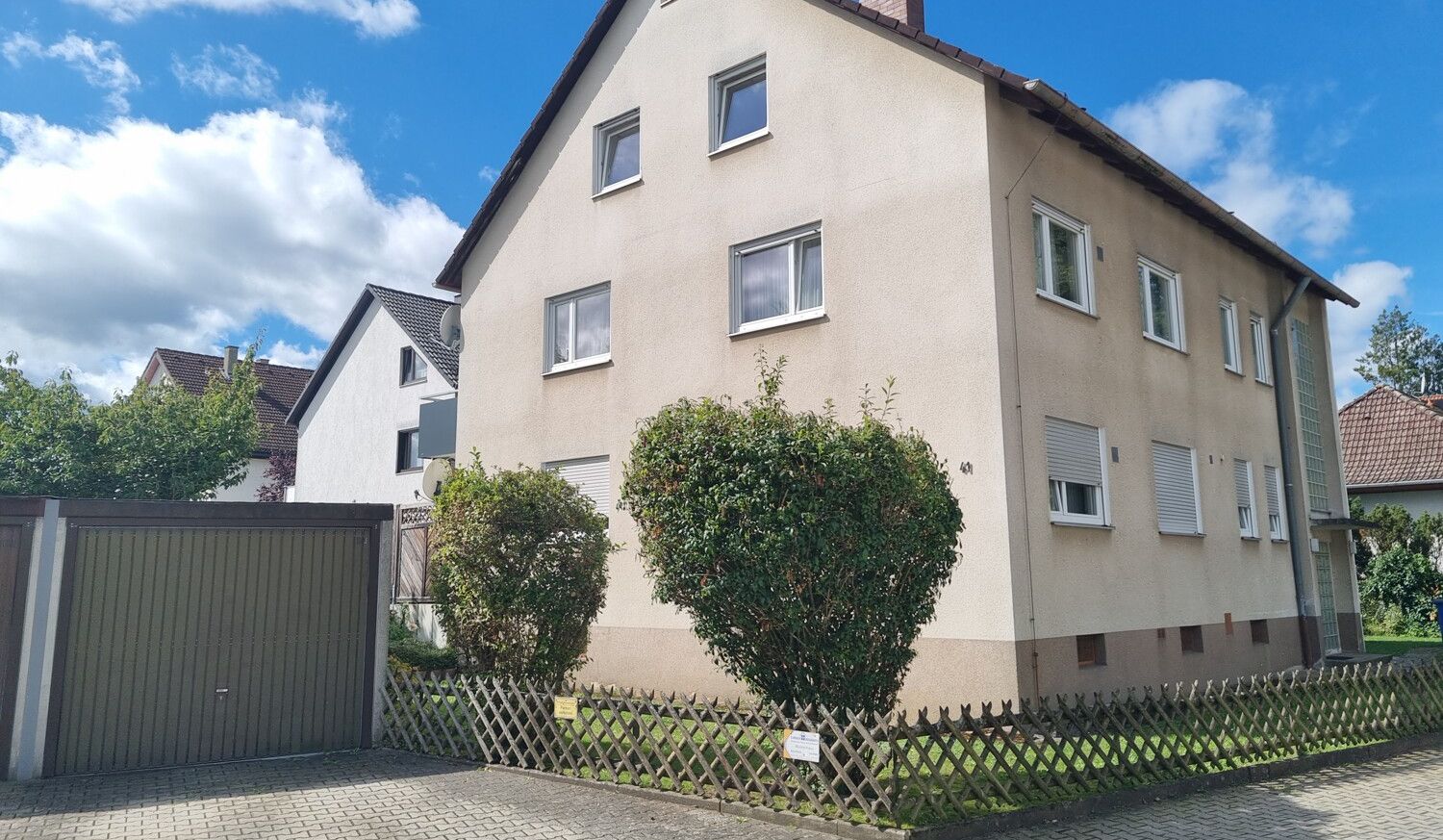 Ansicht Eingangsseite