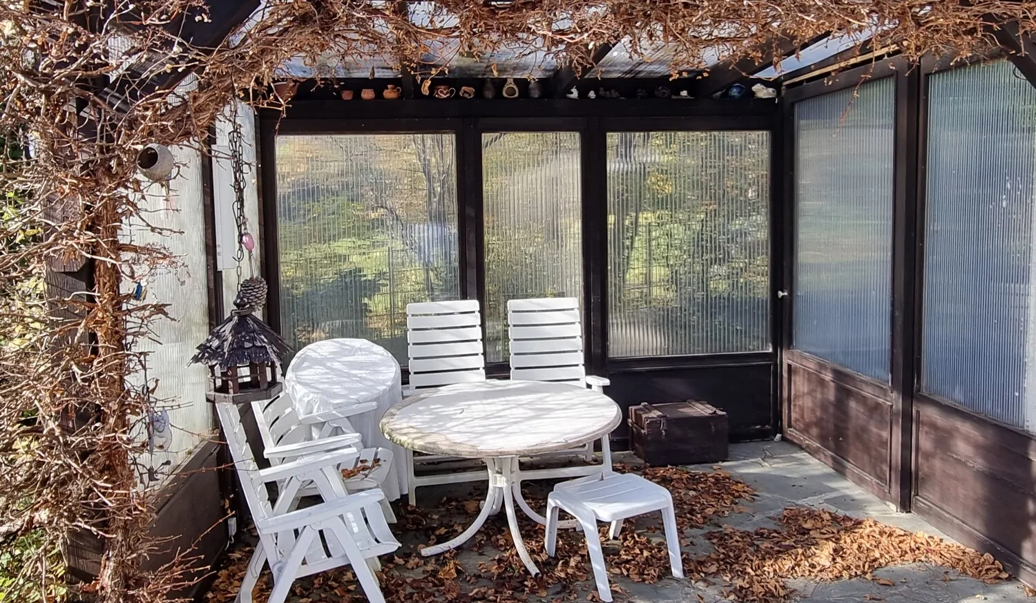 Überdachter Freisitz