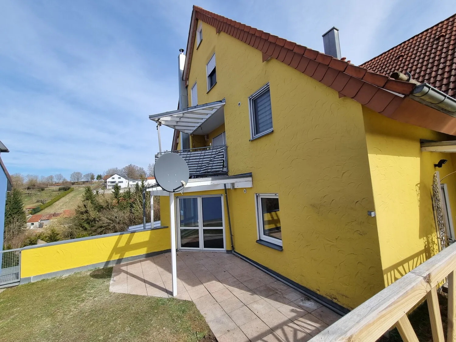 Ansicht vom Garten