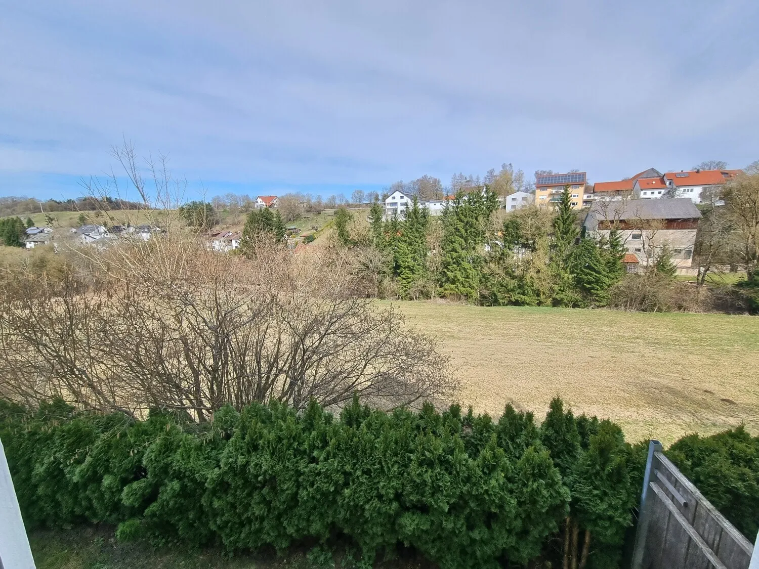 Blick aus dem Kinderzimmer