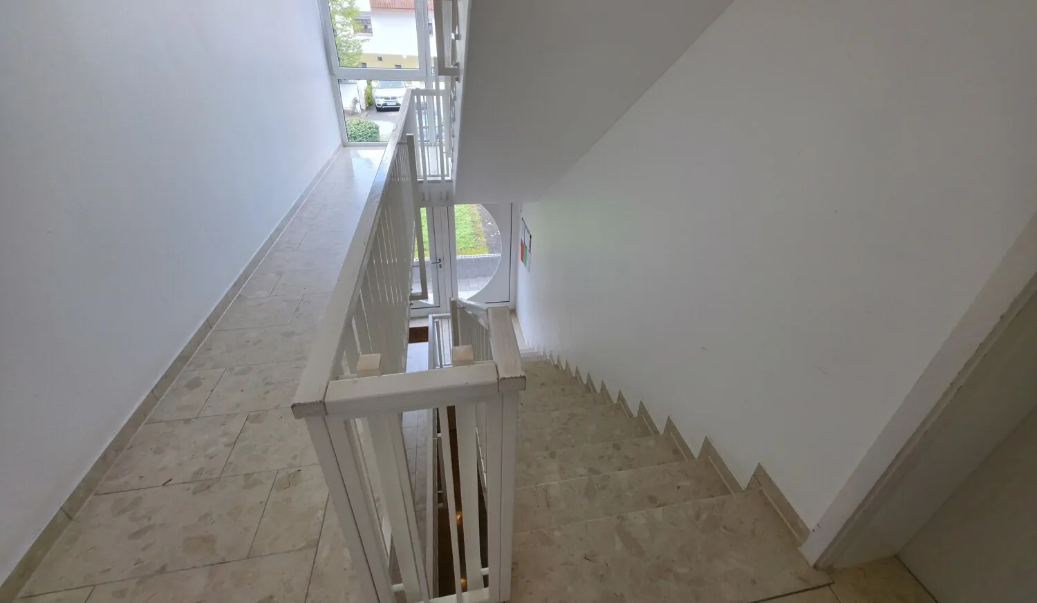 Gepflegtes Treppenhaus