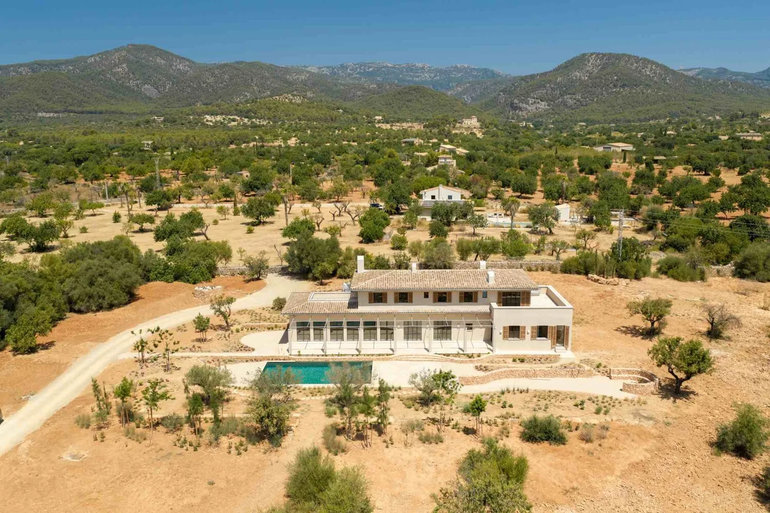 View in the mountains