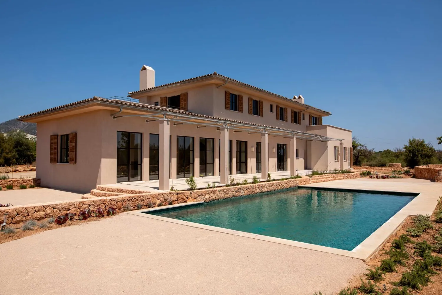Pool and finca