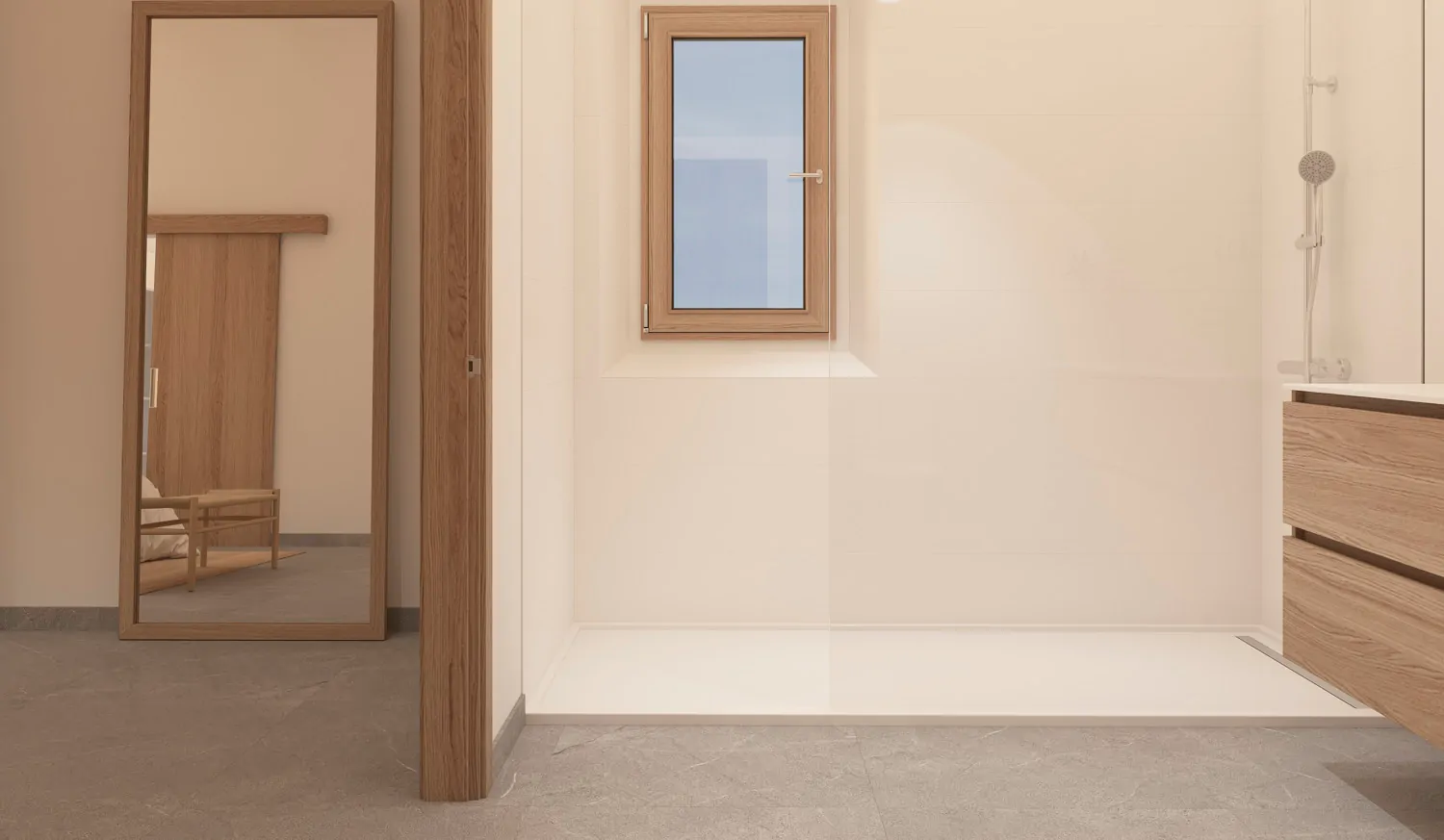 Nuovo progetto di costruzione - casa a schiera con piscina e vista a Caimari.