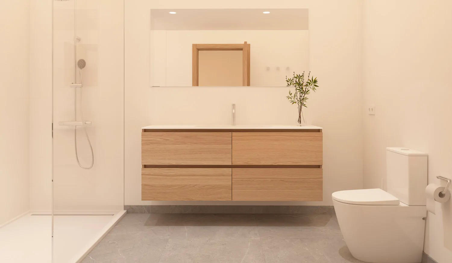 Nuovo progetto di costruzione - casa a schiera con giardino e vista a Caimari.