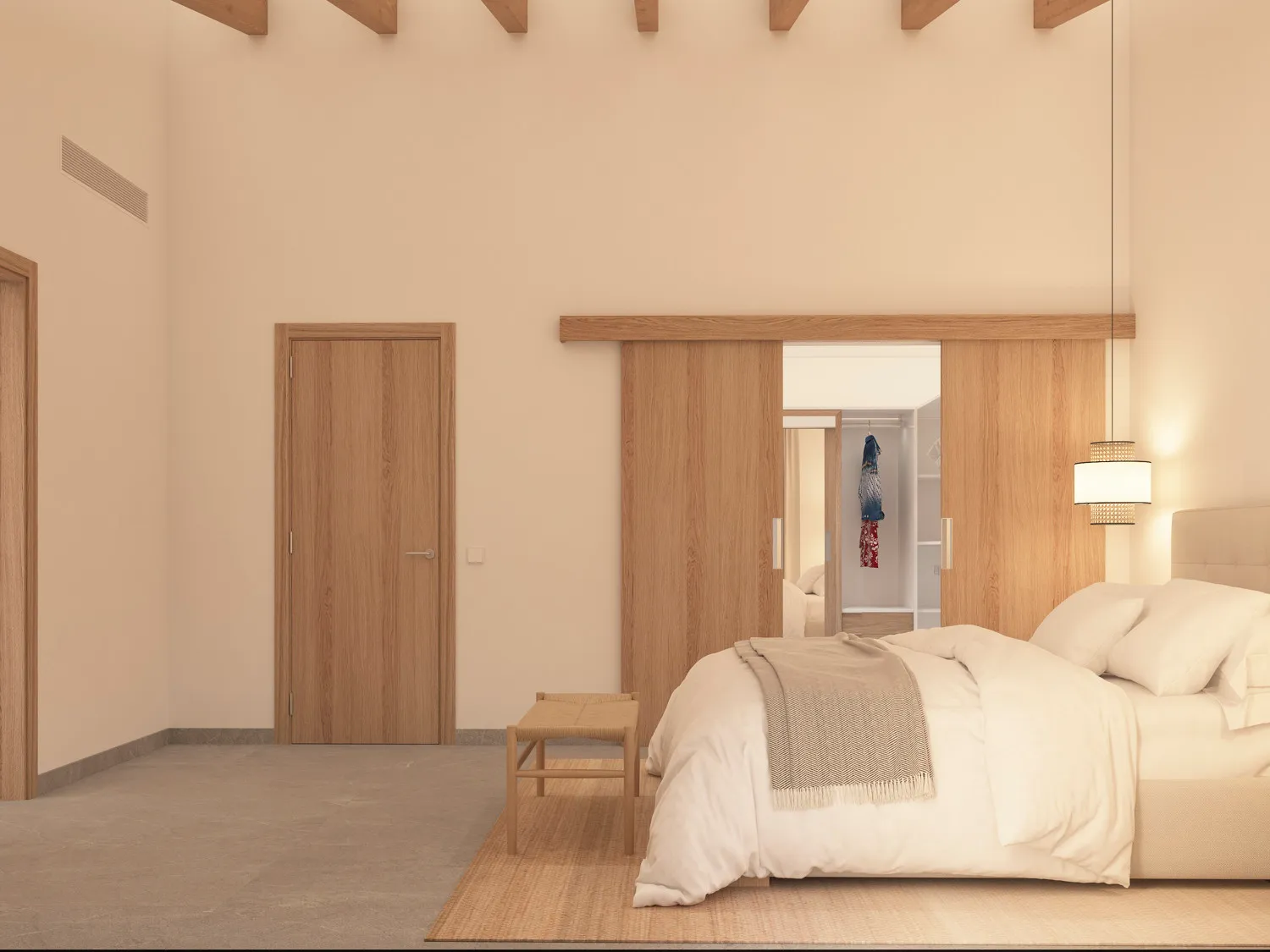 Nuovo progetto di costruzione - casa a schiera con giardino e vista a Caimari.