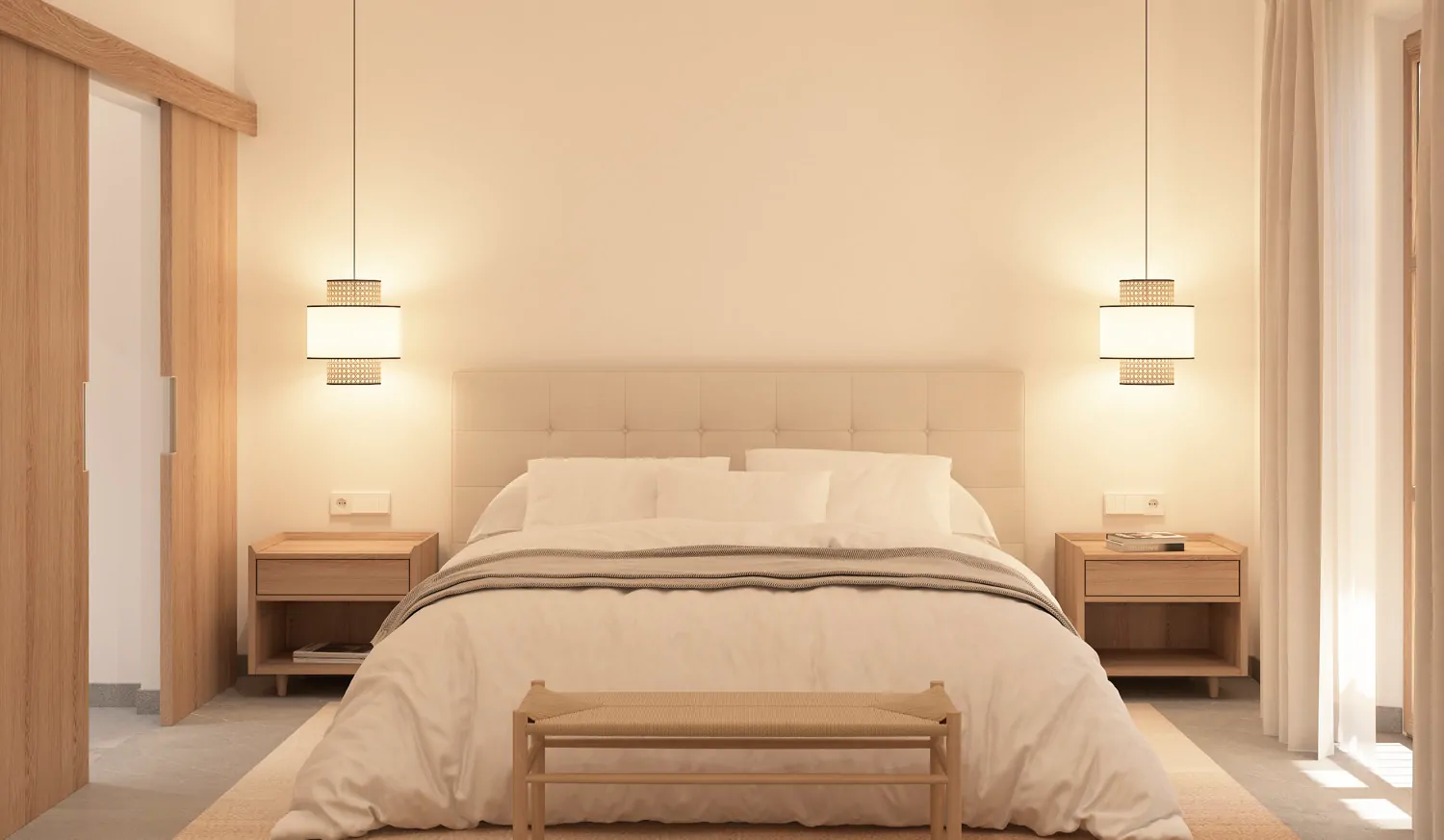 Nuovo progetto di costruzione - casa a schiera con giardino e vista a Caimari.