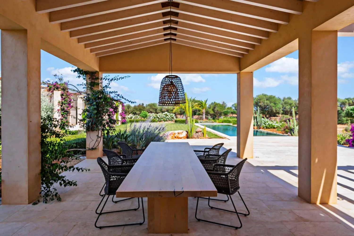 Casa de la piscina