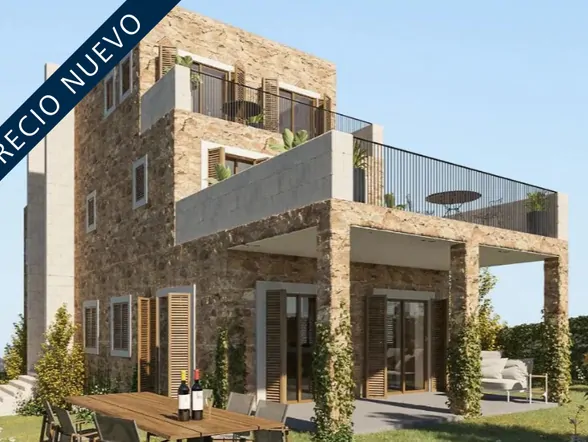 Modern finca with natural stone walls and pool in a dream location near Cala Llombards – photo 28
