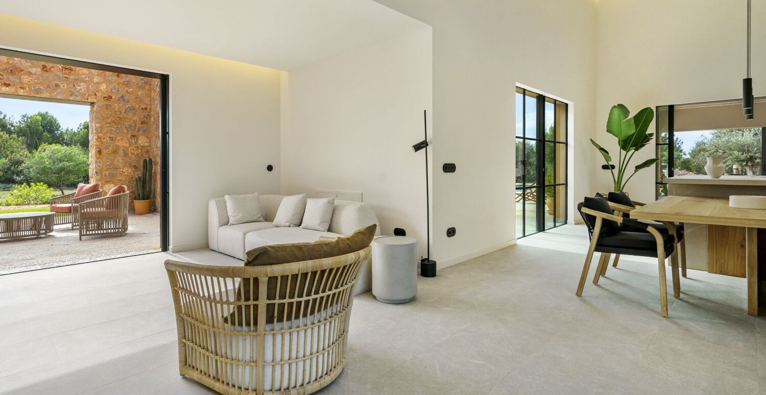 Sitzecke im Wohnzimmer