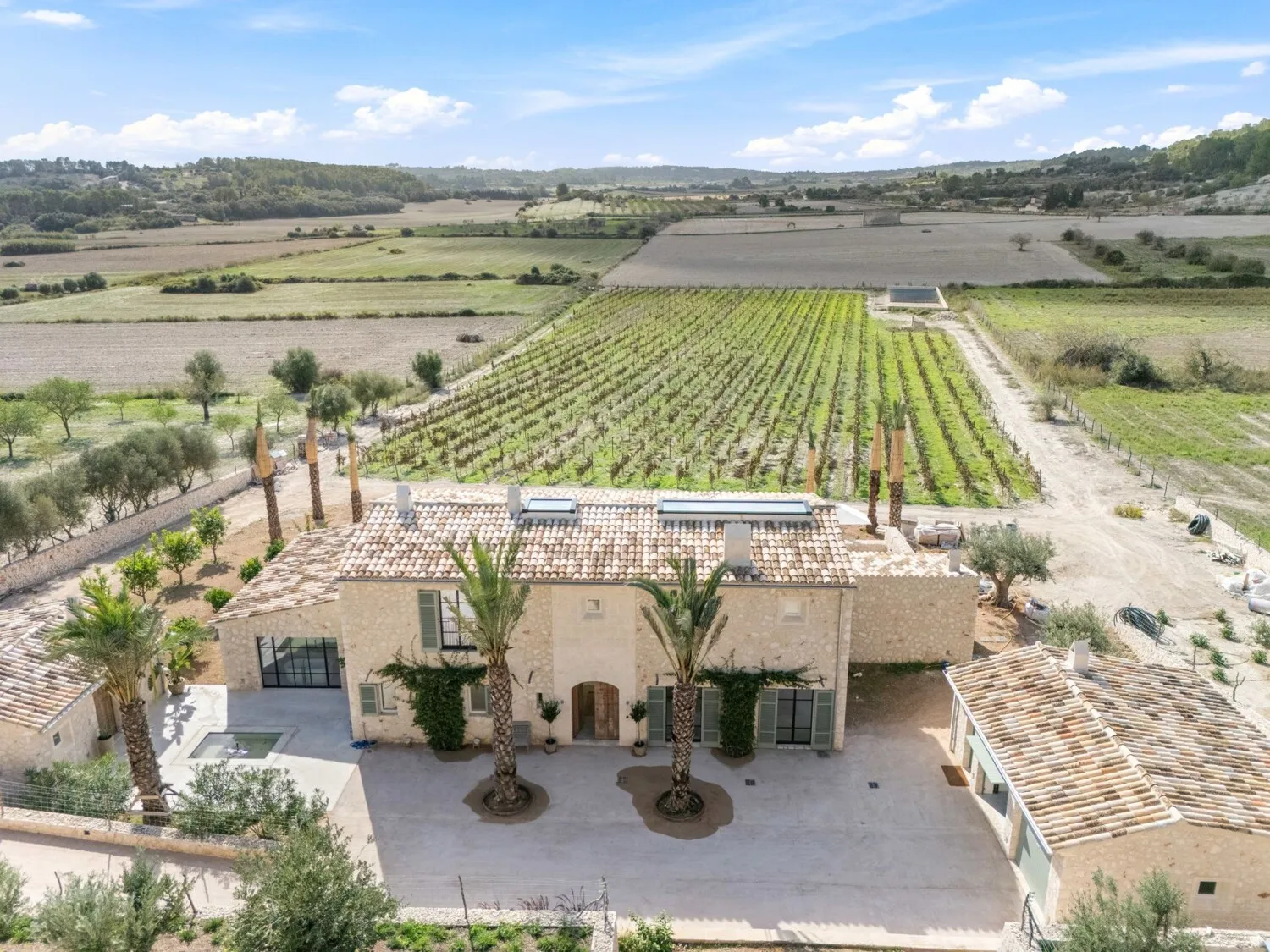 Finca con vista al sur