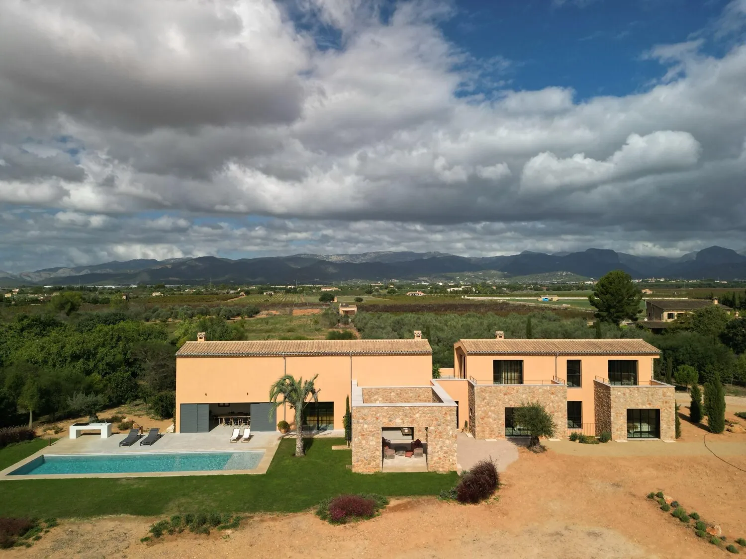 Finca con vistas a la tramuntana