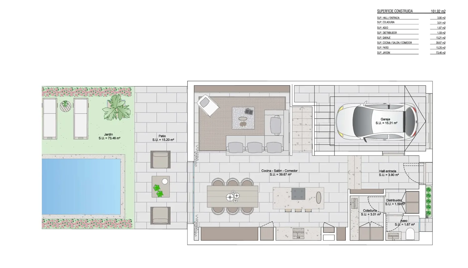 Planta baja sin pool