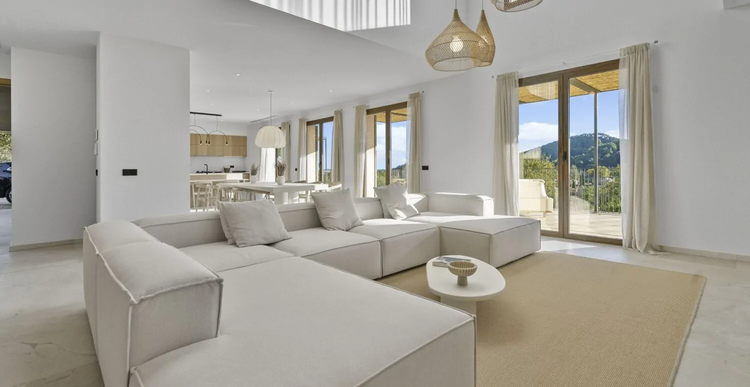 Blick beim Betreten der Immobilie