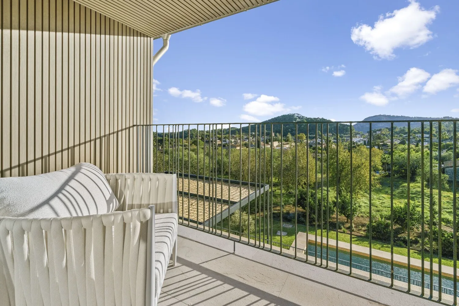 Zona de estar soleada