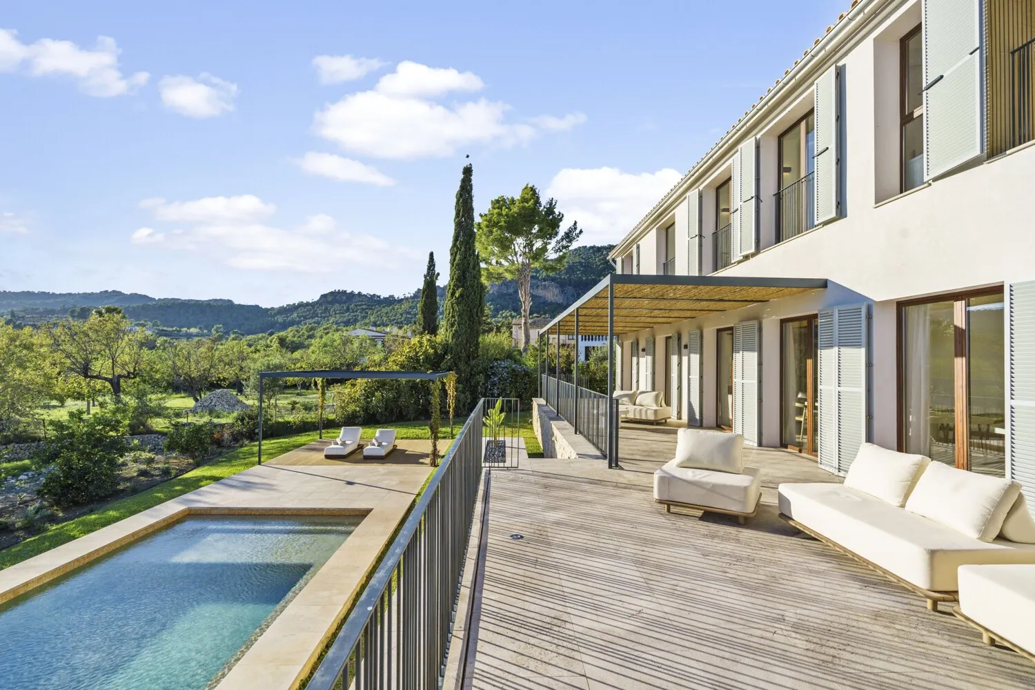 Vista hacia el oeste