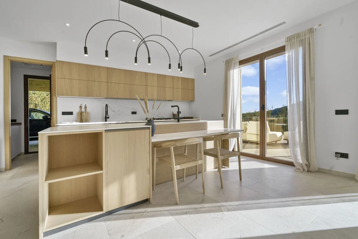 Cocina equipada moderna