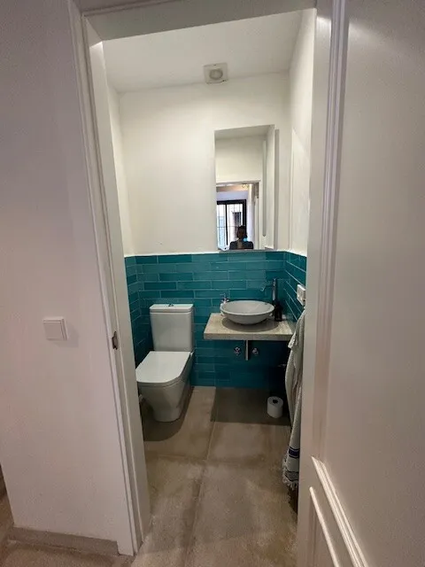 Separates WC im Erdgeschoss