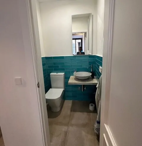 Separates WC im Erdgeschoss