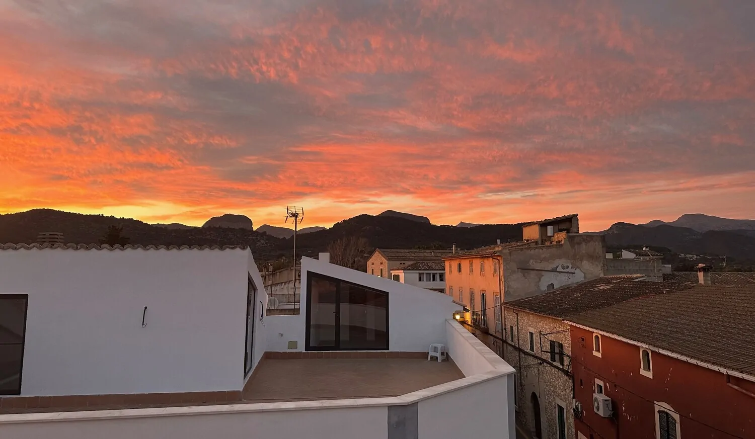 Blick über die Dächer von Binissalem