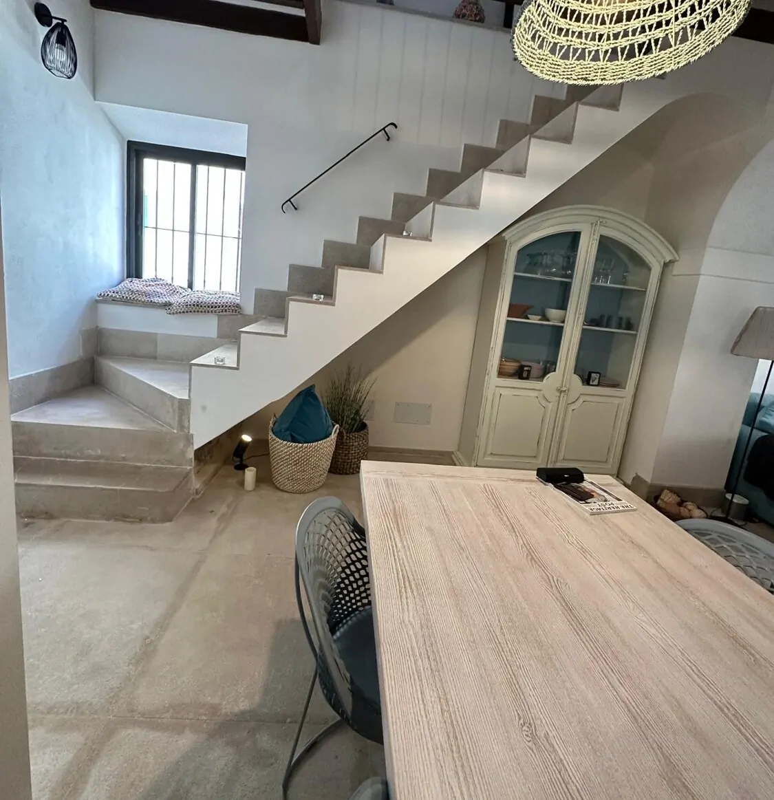 Aufgang in den ersten Stock