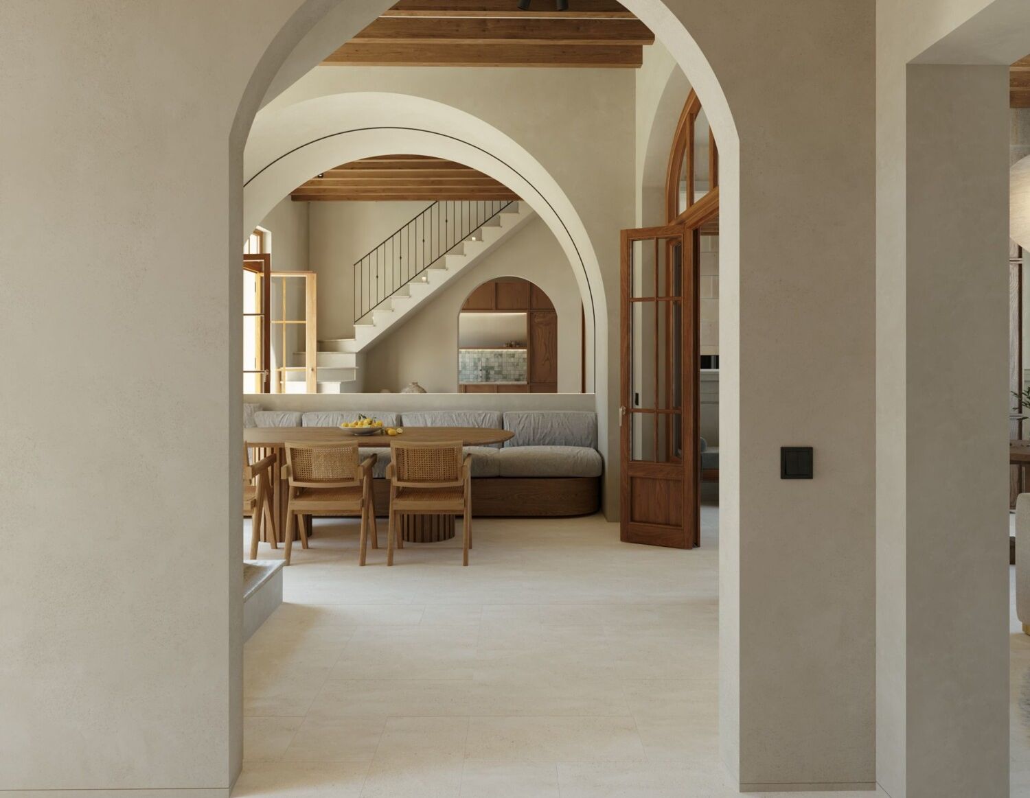 Blick ins Esszimmer