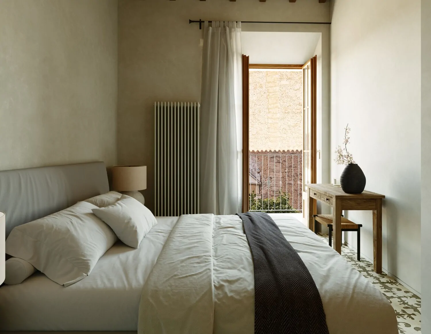 Schlafzimmer im ersten Stock